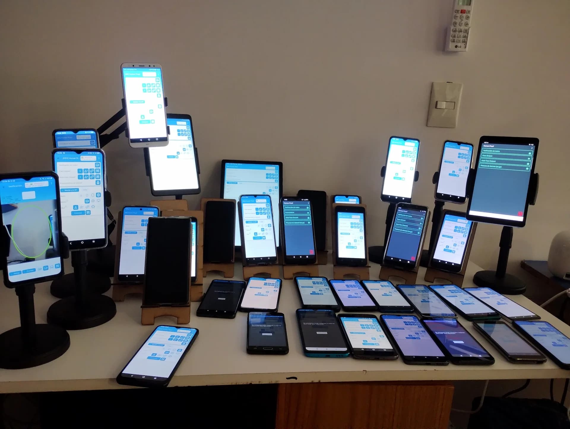 Mobile devices used for biometric testing